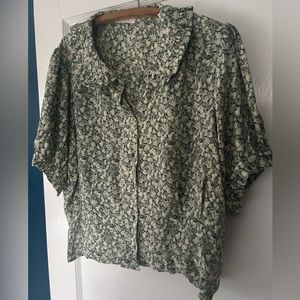 EUC Doen Silk top